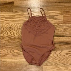 Free People high neck bodysuit